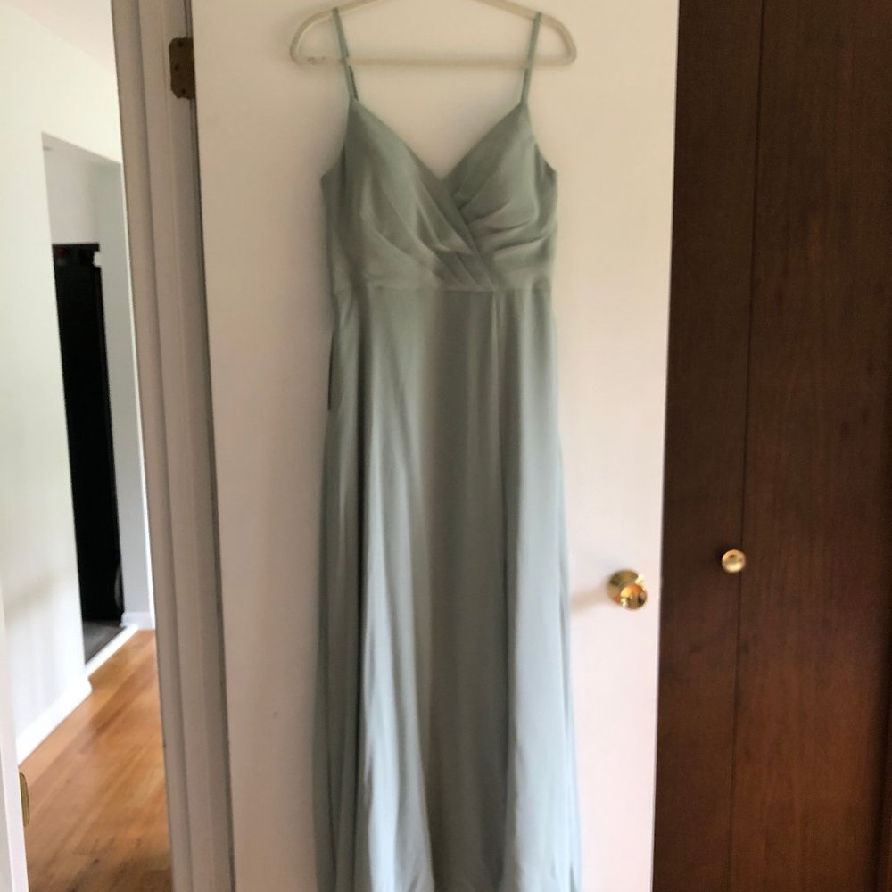 Azazie "Aden" Bridesmaid Dress - Agave